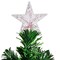Costway 6FT Pre-Lit Fiber Optic Christmas Tree Multicolor Lights